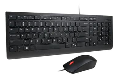 Lenovo 4X31R64425 keyboard Mouse included Home/Office USB Norwegian Black view 3