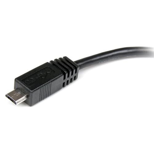 StarTech.com 6in Micro USB to Mini USB Adapter Cable M/F