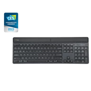 Targus EcoSmart AKB868UK keyboard Universal Bluetooth QWERTY UK English Black view 2