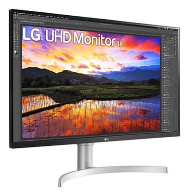 LG 32UN650K-W computer monitor 81.3 cm (32") 3840 x 2160 pixels 4K Ultra HD LED White view 7