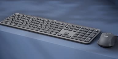Logitech Signature Slim MK950 for Business keyboard Mouse included Office RF Wireless + Bluetooth QWERTY UK English Graphite view 1