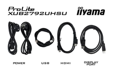 iiyama ProLite XUB2792UHSU-B6 computer monitor 68.6 cm (27") 3840 x 2160 pixels 4K Ultra HD LED Black view 16