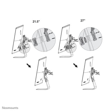 Neomounts FPMA-VESAMAC2127 iMac VESA-adapter view 2