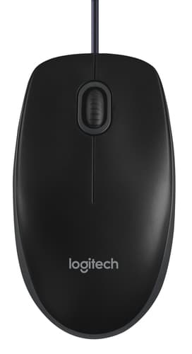 Logitech B100 Optical USB Mouse view 2
