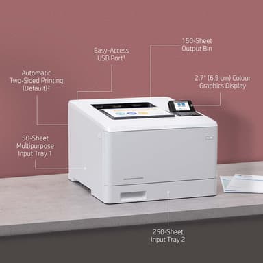 HP Color LaserJet Enterprise M455dn view 9