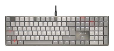 CHERRY KC 500 MX LP keyboard Home/Office USB QWERTZ German Grey view 1