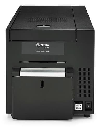 Zebra ZC10L plastic card printer Dye-sublimation/Thermal transfer Colour 300 x 300 DPI view 2