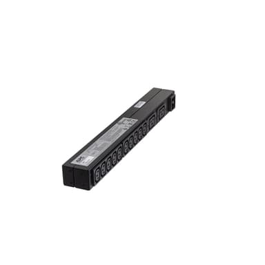 APC RACK PDU BASIC 1 U 16A 230V power distribution unit (PDU) 12 AC outlet(s) 0U/1U Black view 9