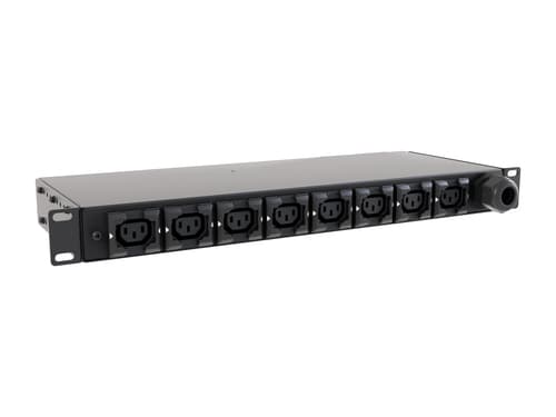 Vertiv PowerGo Monitored rPDU | 1U | Horizontal | 230V | 16A | 8 Manual Lock IEC C13 Outlets | 3.6 kW | 50/60Hz | 1P+N+E(IP44) | EP4G81A2