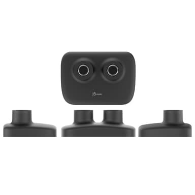 j5create JTSA102 Ergonomic Dual Monitor Mount, Black view 4