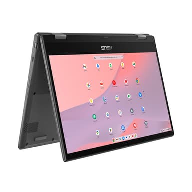 ASUS Chromebook CM14 Flip CL1402FM2A-EC0209 MediaTek Kompanio 520 Hybrid (2-in-1) 35.6 cm (14") Touchscreen Full HD 8 GB LPDDR4x-SDRAM 128 GB eMMC Wi-Fi 6 (802.11ax) ChromeOS Grey view 1