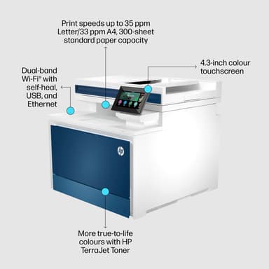 HP Color LaserJet Pro MFP 4302fdw Printer view 12