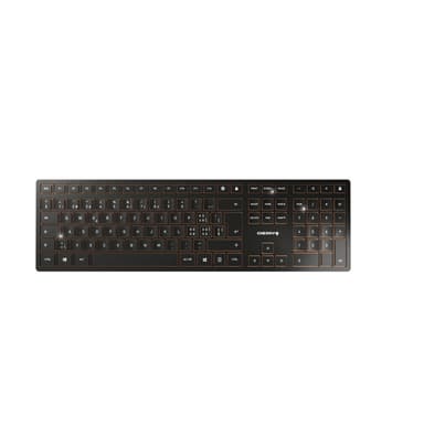 CHERRY DW 9100 SLIM keyboard Mouse included Universal RF Wireless + Bluetooth QWERTZ Swiss Black view 3