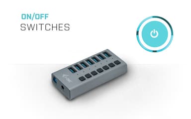 i-tec USB 3.0 Charging HUB 7port + Power Adapter 36 W view 6