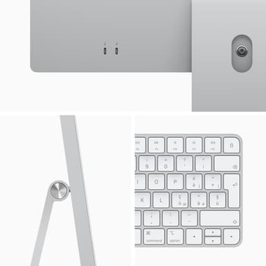Apple iMac 24in M1 256GB - Silver view 4