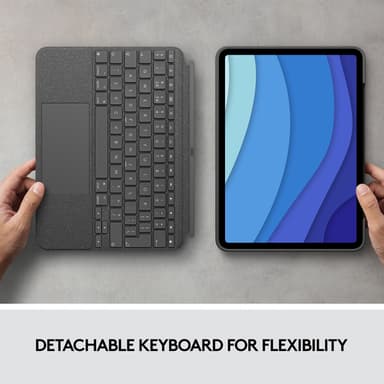 Logitech Combo Touch AZERTY French Smart Connector Gray view 8
