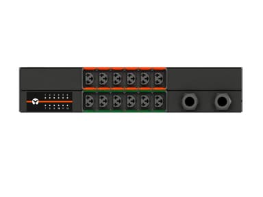 Vertiv Geist AGS5M2R6-12CF13-3PS6PS6B211-D power distribution unit (PDU) 12 AC outlet(s) 0U Black view 2