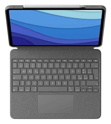 Logitech Combo Touch QWERTY Italian Smart Connector Gray