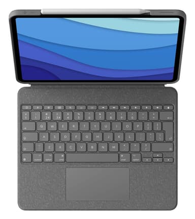 Logitech Combo Touch QWERTY UK English Smart Connector Gray view 1