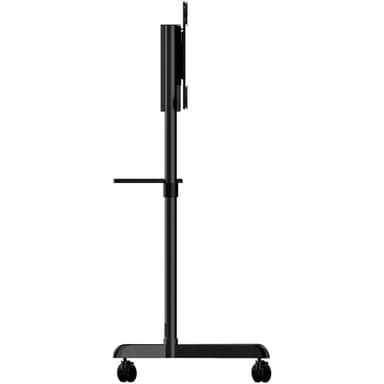 StarTech.com Mobile TV Cart - Portable Rolling TV Stand for 37-70" VESA Display (154lb/70kg) - TV Stand w/Shelf & Storage Compartment - Rotate/Tilt Display - Universal TV Mount on Wheels view 3