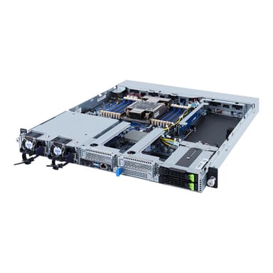 GIGABYTE E162-220 Intel C621A LGA 4189 Rack (1U) Black view 1