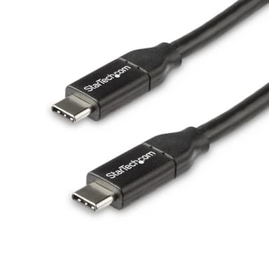 StarTech.com USB-C to USB-C Cable w/ 5A PD - M/M - 0.5 m - USB 2.0 - USB-IF Certified view 1