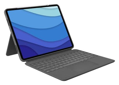 Logitech Combo Touch QWERTY US International Smart Connector Gray view 1