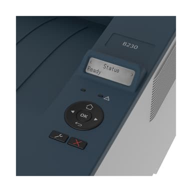 Xerox B230 A4 34ppm Wireless Duplex Printer PCL5e/6 2 Trays Total 251 Sheets UK view 2
