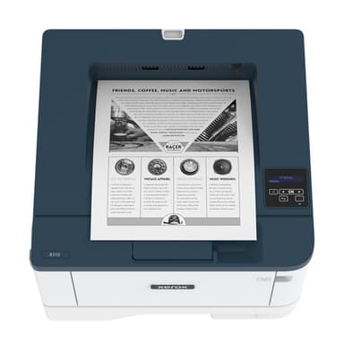 Xerox B310 A4 40ppm Wireless Duplex Printer PS3 PCL5e/6 2 Trays Total 350 Sheets UK view 3