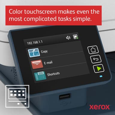 Xerox B235 A4 34ppm Wireless Duplex Copy/Print/Scan/Fax PS3 PCL5e/6 ADF 2 Trays Total 251 Sheets UK view 11