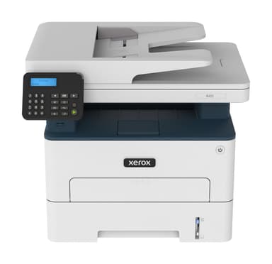 Xerox B225 A4 34ppm Wireless Duplex Copy/Print/Scan PS3 PCL5e/6 ADF 2 Trays 251 Sheets UK view 1