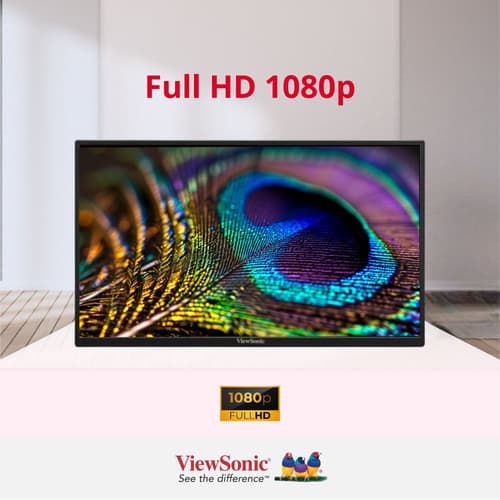 Viewsonic VA1650 computer monitor 40.6 cm (16") 1920 x 1080 pixels Full HD LED Black