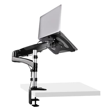 StarTech.com Desk Mount Laptop Arm - Full Motion Articulating Arm for Laptop or Single 34" (17.6lb/8kg) Monitor - VESA Mount Laptop Tray Bracket - Ergonomic Adjustable Notebook Stand - Desk-Clamp view 10