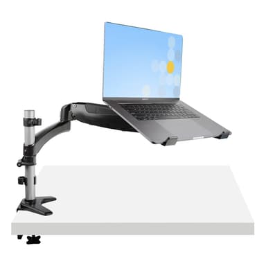 StarTech.com Desk Mount Laptop Arm - Full Motion Articulating Arm for Laptop or Single 34" (17.6lb/8kg) Monitor - VESA Mount Laptop Tray Bracket - Ergonomic Adjustable Notebook Stand - Desk-Clamp view 1