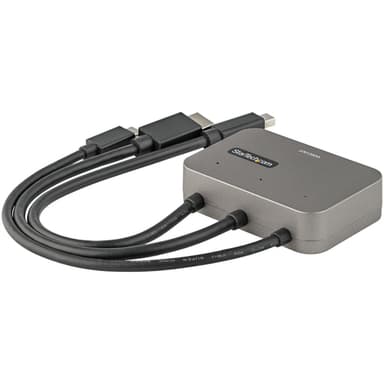 StarTech.com 3-in-1 Multiport to HDMI Adapter - 4K 60Hz USB-C, HDMI or Mini DisplayPort to HDMI Converter for Conference Room - Digital AV Video Adapter to Connect HDMI Monitor/Display view 2