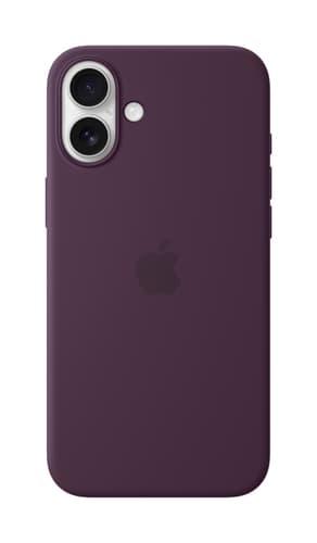 Apple iPhone 16 Plus Silicone Case with MagSafe - Plum view 1