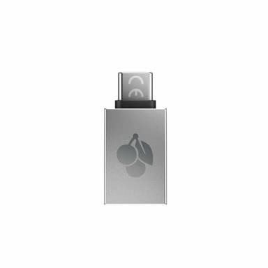 CHERRY 61710036 cable gender changer USB-A USB-C Silver view 3