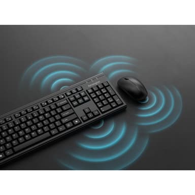 Kensington KM270 EQ Rechargeable Desktop Set – Wireless view 18