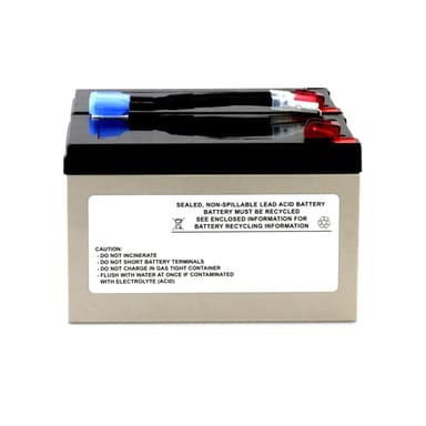 Origin Storage Origin Replacement UPS Battery Cartridge RBC6 for APC Back-UPS Pro Smart-UPS C RM VS view 1