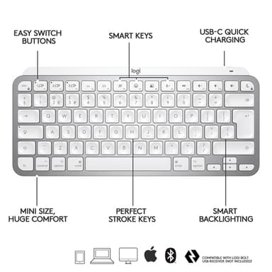 Logitech MX Keys Mini for Mac view 8