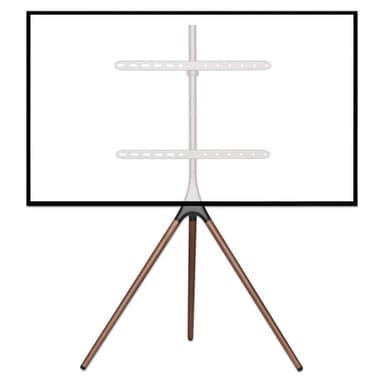 Manhattan Tripod Floor Mount for TV & Monitors, Stand Assembly, For screens: 37" to 65", VESA compatibility: all between 200x200 to 600x400mm - check the dimensions of the four mounting holes on back of screen to ensure it fits, Max 32kg, Black, LFD, Bracket view 10