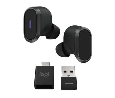 Logitech Zone True Wireless Headset Bluetooth Graphite view 2