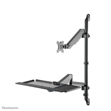 Neomounts WL90-325BL1 Sit-stand workstation wall 17-32" - gas spring view 13