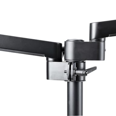 StarTech.com Desk Mount Dual Monitor Arm, Full Motion Monitor Mount for 2x VESA Displays up to 32" (17.6lb/8kg), Height Adjustable, Clamp/Grommet Mount, Mechanical Spring view 9
