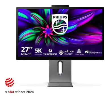 Philips Brilliance 27E3U7903/00 computer monitor 68.6 cm (27") 5120 x 2880 pixels 5K Ultra HD LCD Grey view 1
