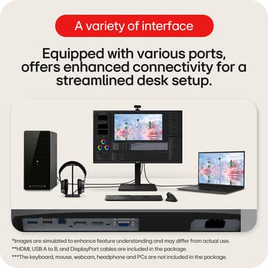 LG 24BA450-B computer monitor 60.5 cm (23.8") 1920 x 1080 pixels Full HD Black view 6