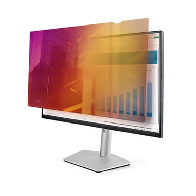 StarTech.com 23.8" 16:9 Gold Monitor Privacy Screen, Reversible Filter w/Enhanced Privacy, Computer Security Filter, Removable Screen Protector/Shield, +/- 30 Deg. view 1