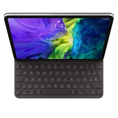 Apple MXNK2Y/A mobile device keyboard QWERTY Spanish Black view 1