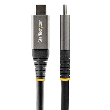 StarTech.com 6.6ft (2m) USB-C Cable, USB 5Gbps, 100W (5A) Power Delivery, 4K 60Hz DP Alt Mode, TPE Jacket - Thunderbolt Compatible view 3