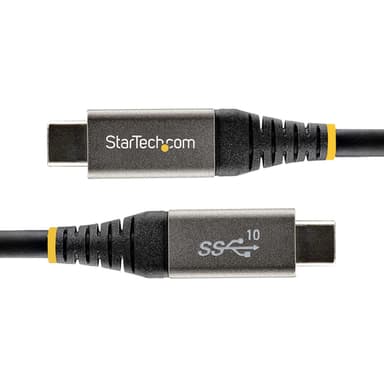StarTech.com 3ft (1m) USB-C Cable, USB 10Gbps, 100W (5A) Power Delivery, 8K 60Hz / 4K 144Hz DP Alt Mode, USB-IF Certified, Thunderbolt Compatible view 4